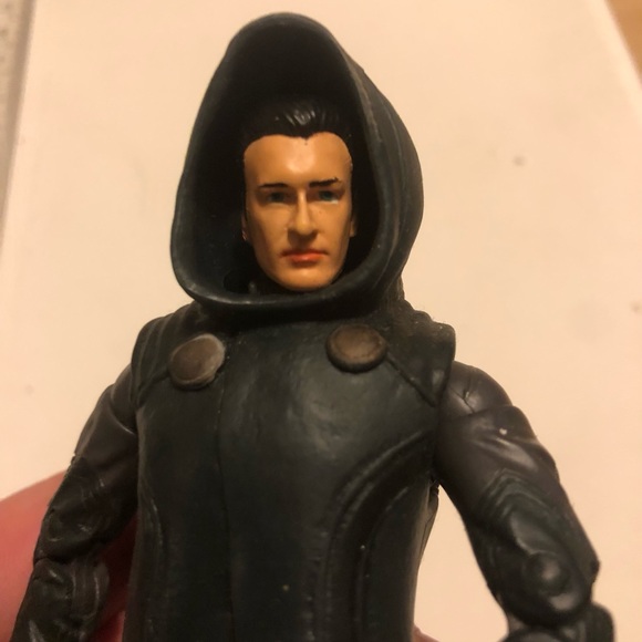 Fantastic Four 4 Movie Two-Faced Dr. Doom Action Figure button to change face - Picture 4 of 10